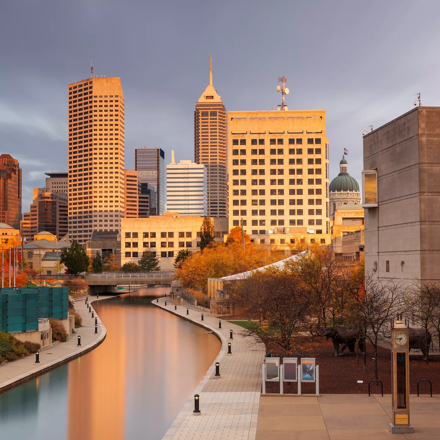 Indianapolis Skyline Square
